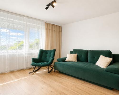 2-pokojowe mieszkanie w centrum miasta - 46 m²