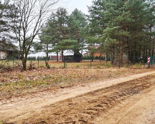 Działka 1900 m2. Pieńki