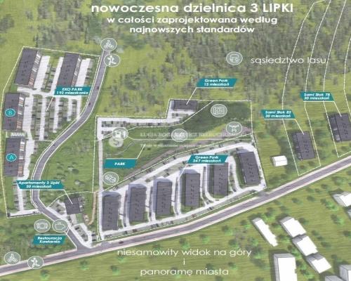 Ta inwestycja to nowoczesne przedsięwzięcie deweloperska usytuowana na zboczu wzgórza Trzy Lipki. Inwestycja zakłada wzn