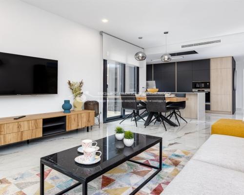 Luksusowy apartament w Orihuela Costa.   Całkowicie wykończony, piękny, jasny i przestronny apartament z 2 sypialniami, prywa