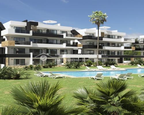 Luksusowy apartament w Orihuela Costa.   Całkowicie wykończony, piękny, jasny i przestronny apartament z 2 sypialniami, prywa
