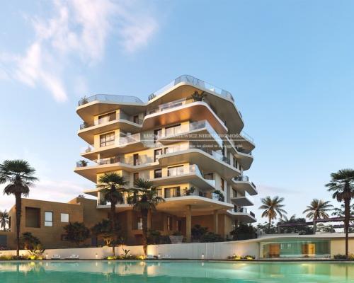 Designerska, wspaniała nieruchomość w nowym kompleksie w Villajoyosa  Nowoczesny kompleks położony w  Villajoyosa ,  Benidorm