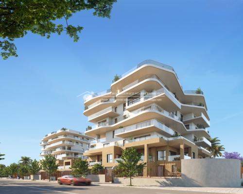 Designerska, wspaniała nieruchomość w nowym kompleksie w Villajoyosa  Nowoczesny kompleks położony w  Villajoyosa ,  Benidorm