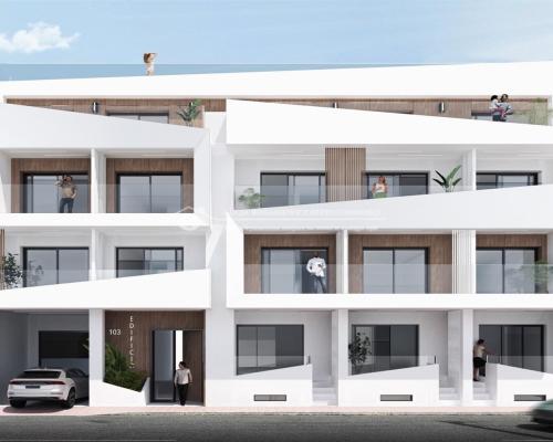 Nowoczesne apartamenty zaledwie 250 m od plaży El Cura w Torrevieja. Nowa inwestycja w doskonałej lokalizacji. Ten nowo wybud