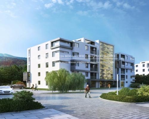 Oferujemy do sprzedaży mieszkanie 1-no pokojowe w Apartamentowcu  w malowniczej dzielnicy Bielska-Białej u podnóża g&oac