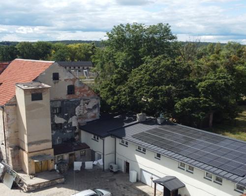 Kompleks budynków przy ul. 6 Sierpnia w Puławach..