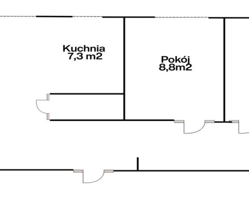 3-pokojowe mieszkanie po generalnym remoncie 61m2