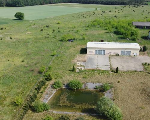 Hala produkcyjno-warsztatowa 209 m kw. gm. Przyłęk