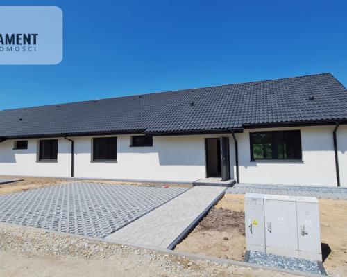 Nowoczesny dom 130,84 z pompą ciepła.