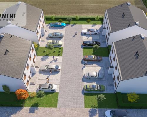 Kameralne osiedle – 8 domów z ogródkami i 2 m.p.