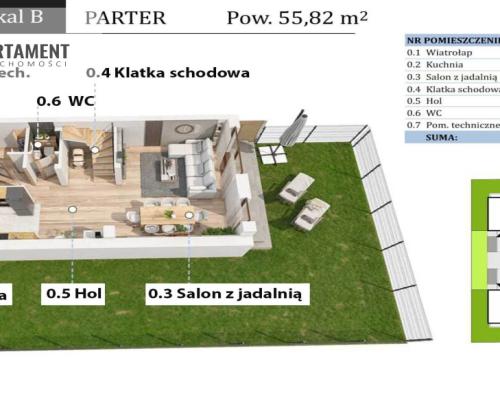 Kameralne osiedle – 8 domów z ogródkami i 2 m.p.