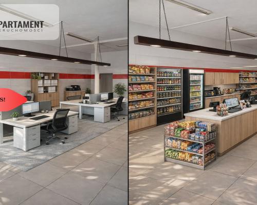 Wyjątkowy lokal 70m2 - W centrum, na rynku