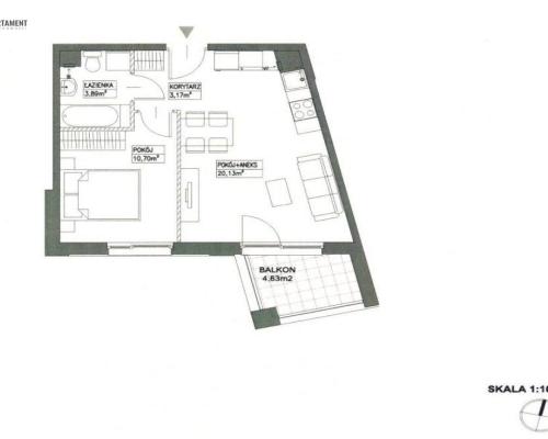 2 pokoje nad Motławą | Ostatni apartament | Gdańsk