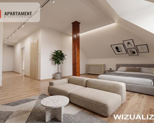 * Ustawna kawalerka 36,7m2 z dużą kuchnią