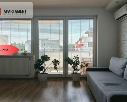 2 pokojowe z balkonem i klimatyzacją Leśmiana