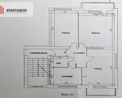 Osiedle Leśne 3 pokojowe mieszkanie dwa balkony