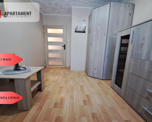 Duże 3 pokojowe na parterze z balkonem i garażem