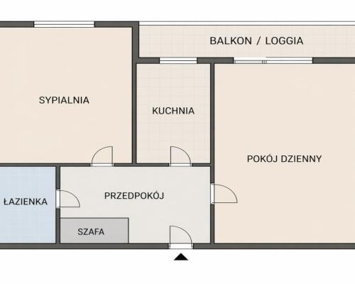 2 pokoje Kwidzyn ul. Słowackiego! Nowa cena !