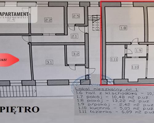 5 pok, duży salon, centrum, taras, ogródek,  garaż