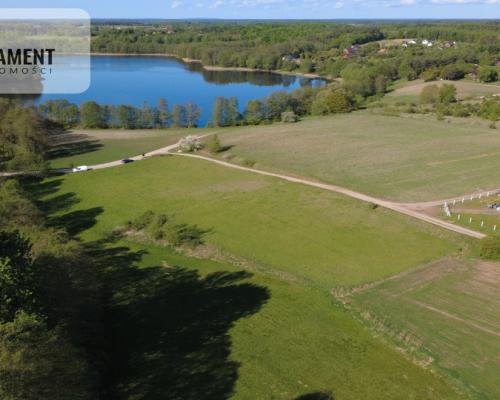 Działka na Kaszubach z widokiem na jezioro