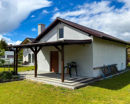 Działka ROD Gródek nowy murowany domek 70m²