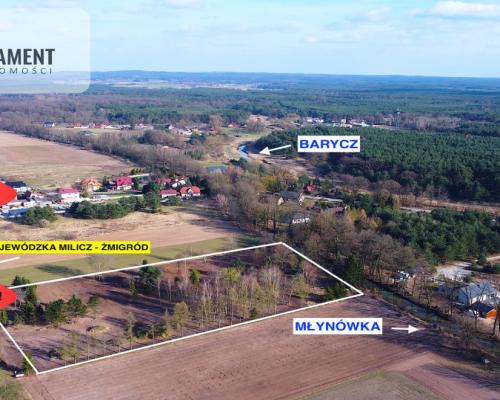 Unikat! Dolina Baryczy! Działki w Sułowie!