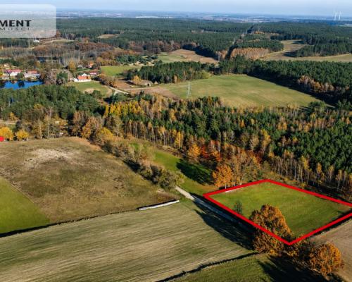 Spokój, natura, jeziora–działka zagrodowa Dormowo