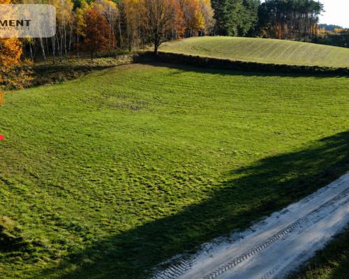 Spokój, natura, jeziora–działka zagrodowa Dormowo