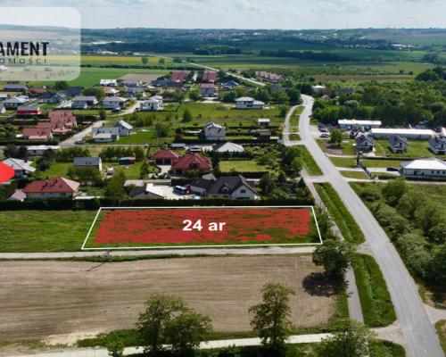 Duża działka 24ar! Magazyn, Bliźniak, Dom!