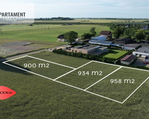 Działka budowlana, media w drodze, cicha okolica
