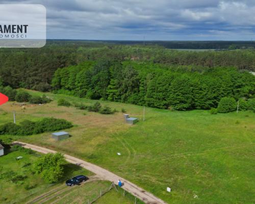 Działka 5000 m2 ze ścianą lasu, raj dla duszy