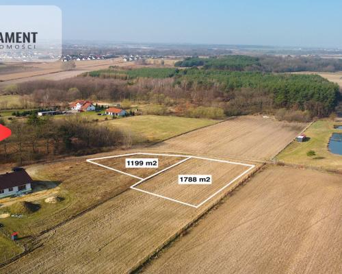 Działki k. Trzebnicy. Kobylice ul. Radosna