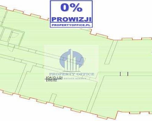 Śródmieście: biuro 424,45m2 do wynajęcia