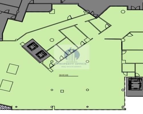 Śródmieście: lokal biurowy 1104m2 do wynajęcia
