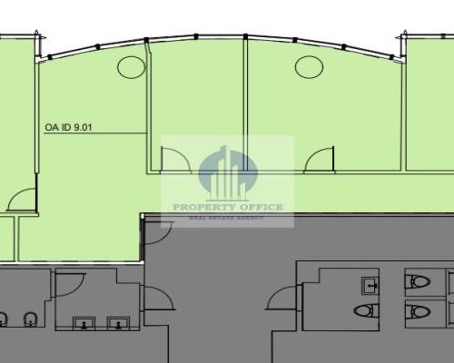 Śródmieście: lokal biurowy 392m2 do wynajęcia
