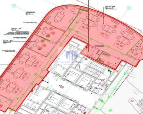 Śródmieście: lokal biurowy 253,35m2 do podnajmu