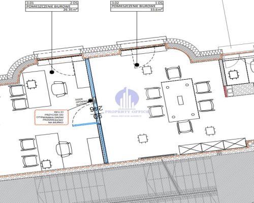 Śródmieście: biuro 74,38 m2 do wynajęcia