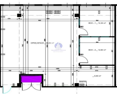 Mokotów : lokal biurowy 133,50m2 do wynajęcia