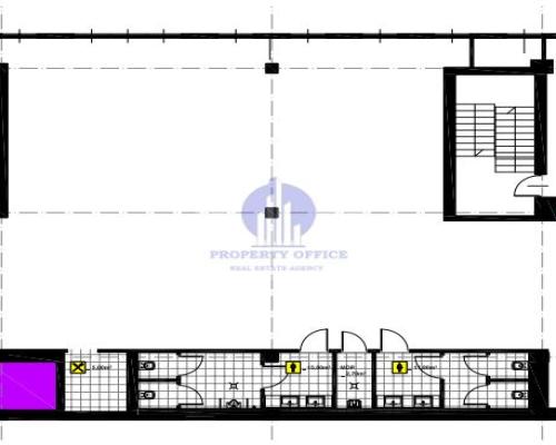 Mokotów : lokal biurowy 514,80 m2 do wynajęcia