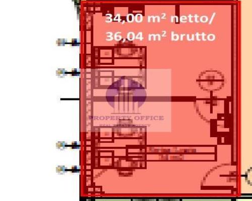 Mokotów: lokal biurowy 36m2 do wynajęcia