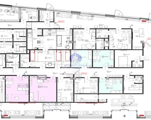 Śródmieście: lokal na usługi medyczne 690m2 do wynajęcia