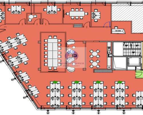 Warszawa Wawer: lokal biurowy 432,80 m2 do wynajęcia