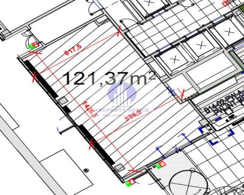 Żoliborz: lokal handlowo-usługowy 121m2 do wynajęcia