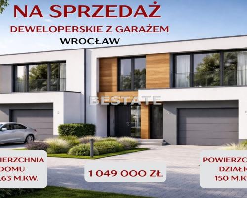 Małe domki z ogródkiem i garażem, teren zamknięty