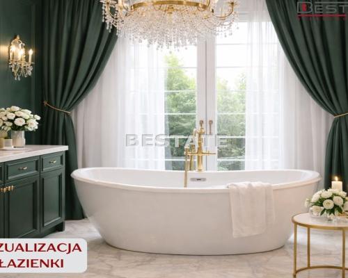Małe domki z ogródkiem i garażem, teren zamknięty