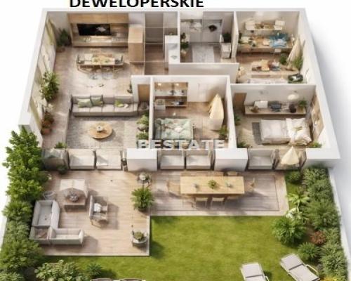 BEZ PROWIZJI, DEWELOPERSKIE, 3 POKOJE,OGRÓDEK