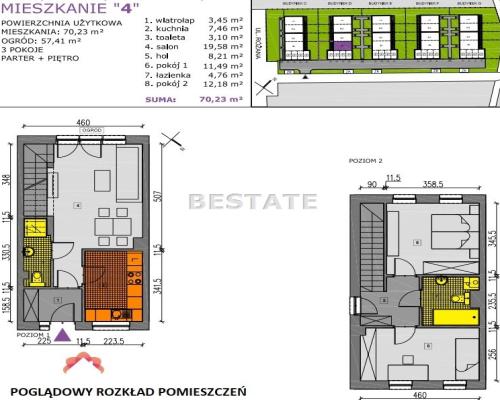 Mieszkanie w bliźniaku. Kameralnie i wygodnie.