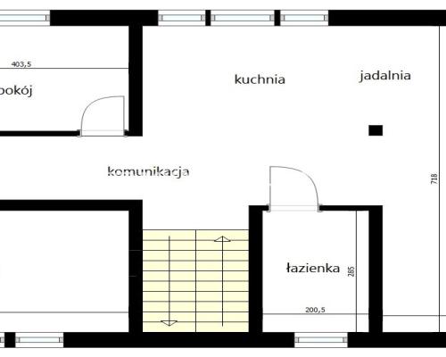 Dom do wykończenia, Kaszów gm Liszki