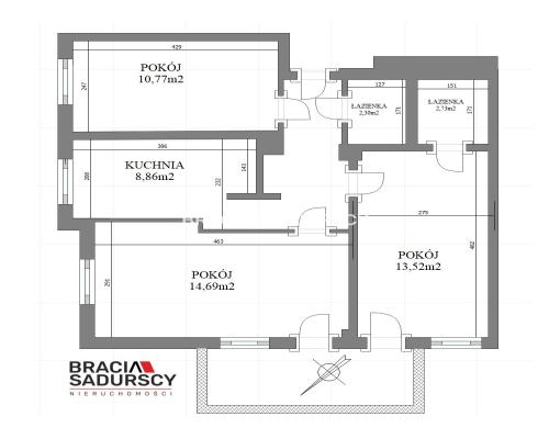 3-POKOJOWE, BALKON, ATRAKCYJNA LOKALIZACJA