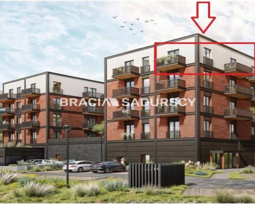 3 pok 65m2 ostatnie piętro 2 balkony winda